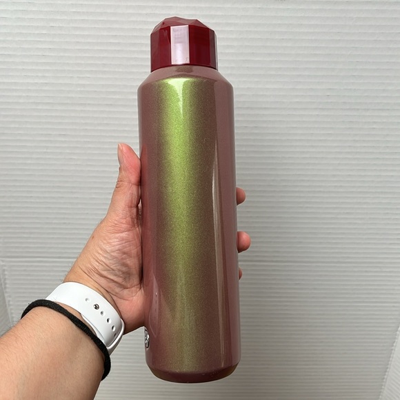 Starbucks Iridescent Shimmer Water Bottle Cup Stainless Tumbler Jeweled Top 2022 - Picture 5 of 12